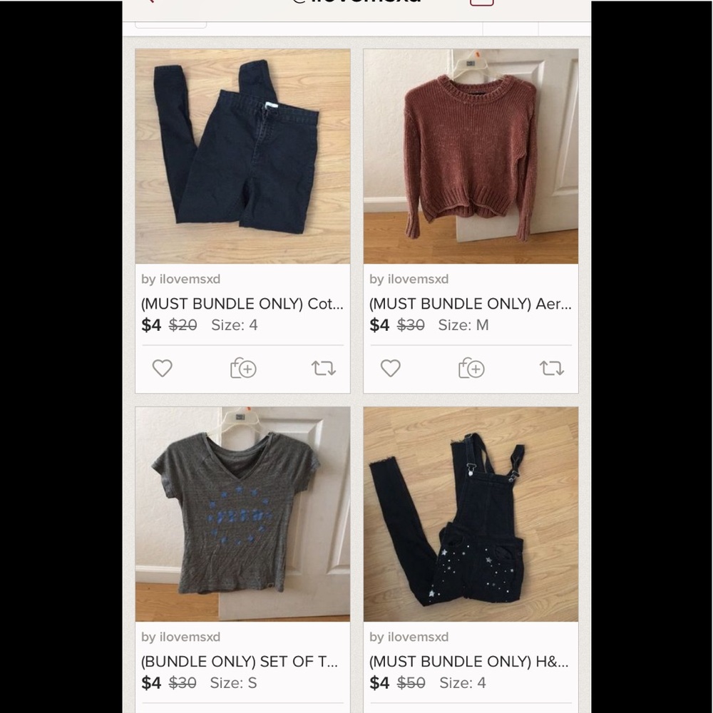 NOTHING OVER $4